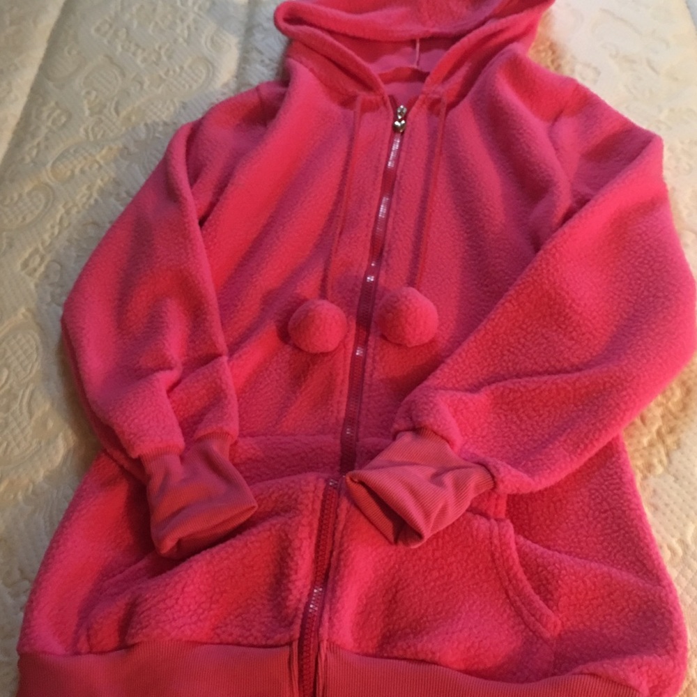 Pink bunny sweatshirt